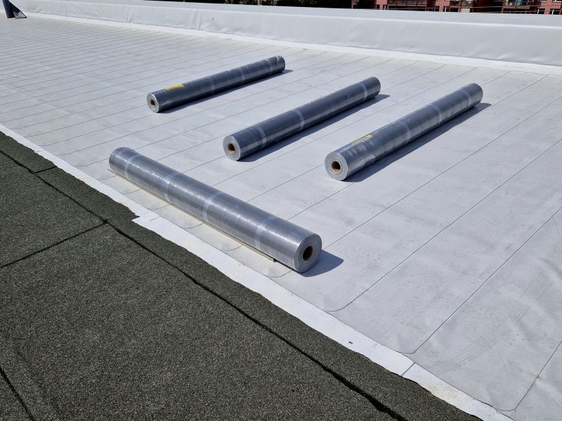 Single Ply Roof Installation
